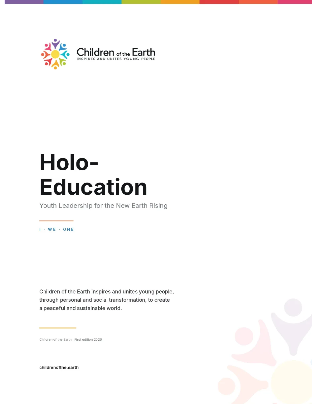 Cover of Holo-Education — Youth Leadership for the New Earth Rising