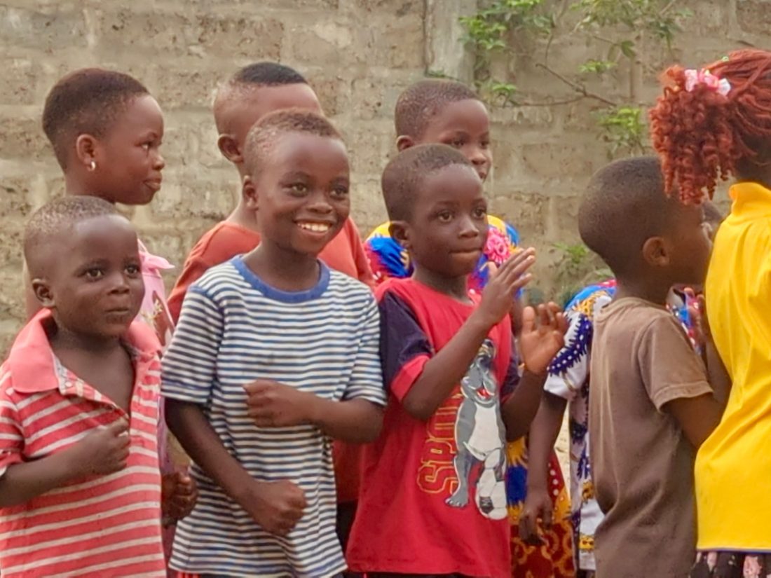 Nina visits Kenya